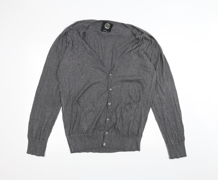 NEXT Womens Grey   Cardigan Jumper Size L