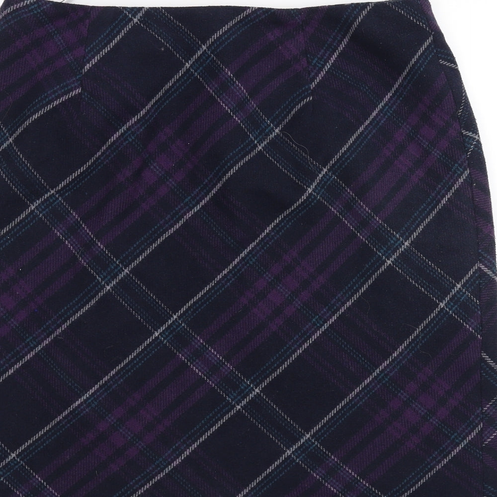 ISLE Womens Purple   A-Line Skirt Size 18