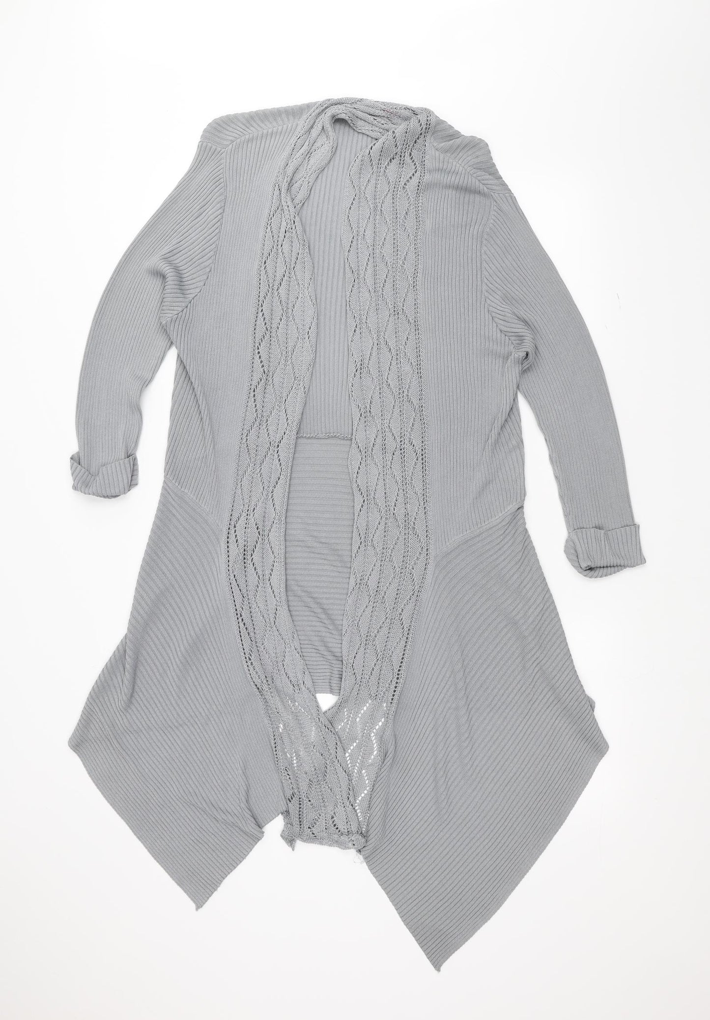 Jaques Vert Womens Grey   Cardigan Jumper Size L