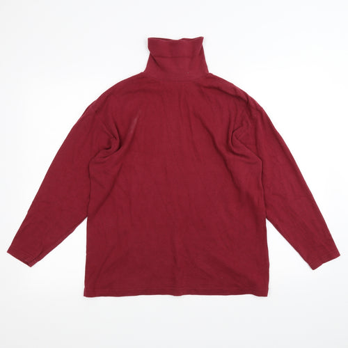 Casual Club Womens Red   Pullover Jumper Size M