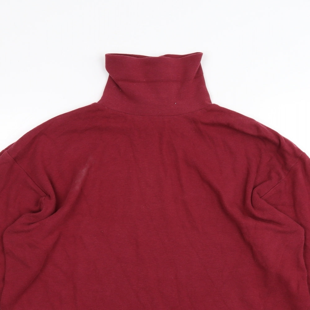 Casual Club Womens Red   Pullover Jumper Size M