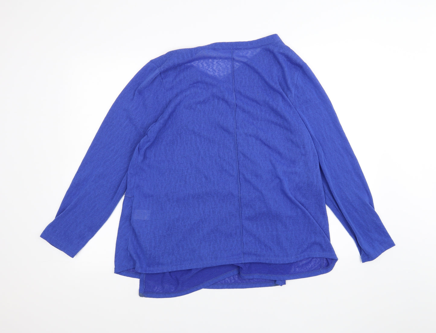 Preworn Womens Blue   Cardigan Jumper Size 18