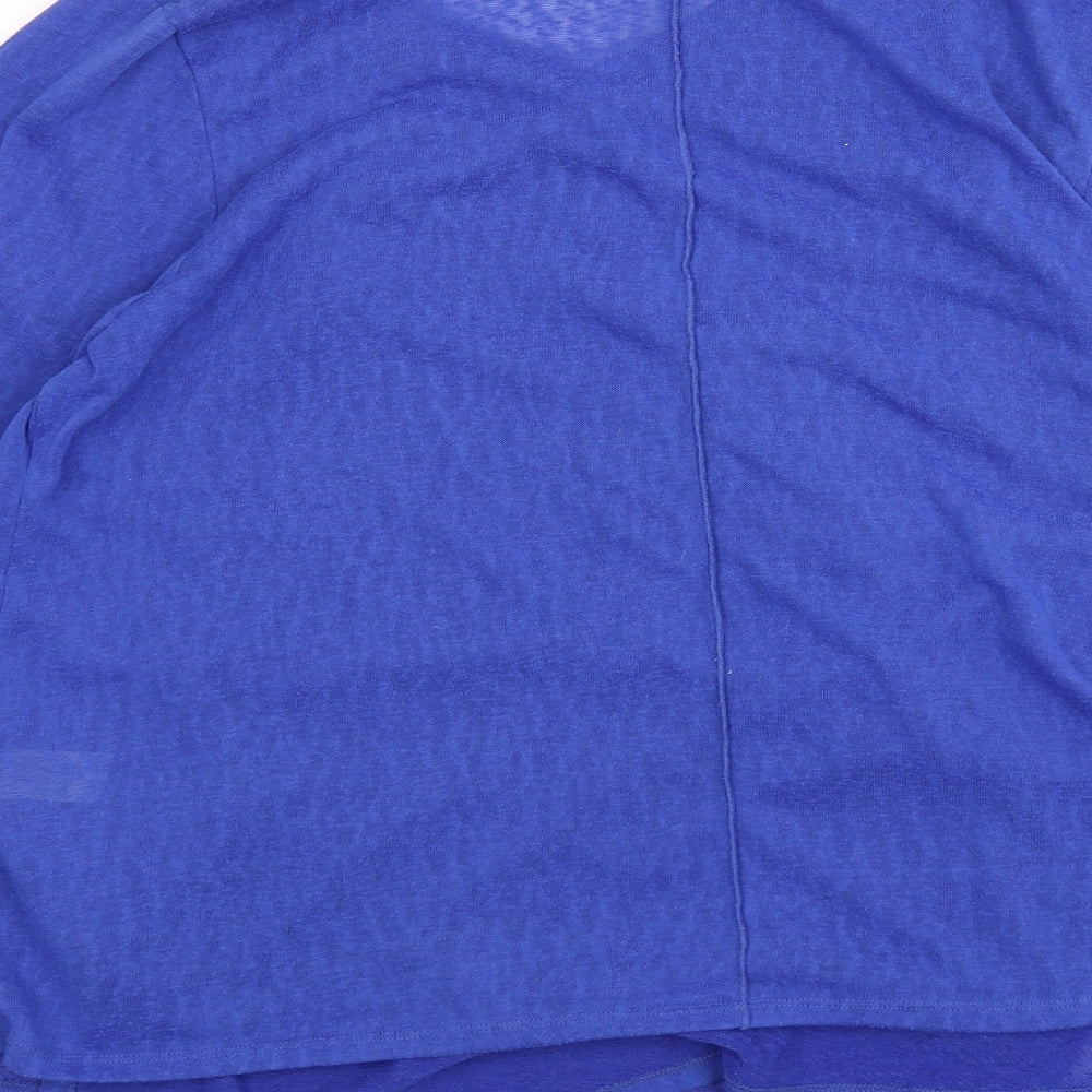 Preworn Womens Blue   Cardigan Jumper Size 18