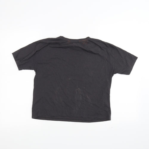 New Look Womens Black   Basic T-Shirt Size 10