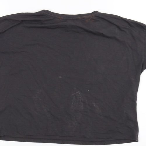 New Look Womens Black   Basic T-Shirt Size 10