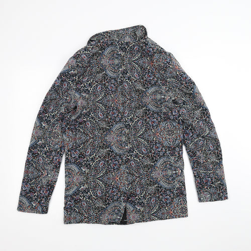 New Look Womens Black Floral  Jacket  Size 12