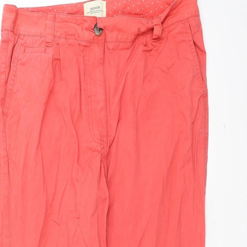 Papaya Womens Red   Straight Jeans Size 16 L28 in