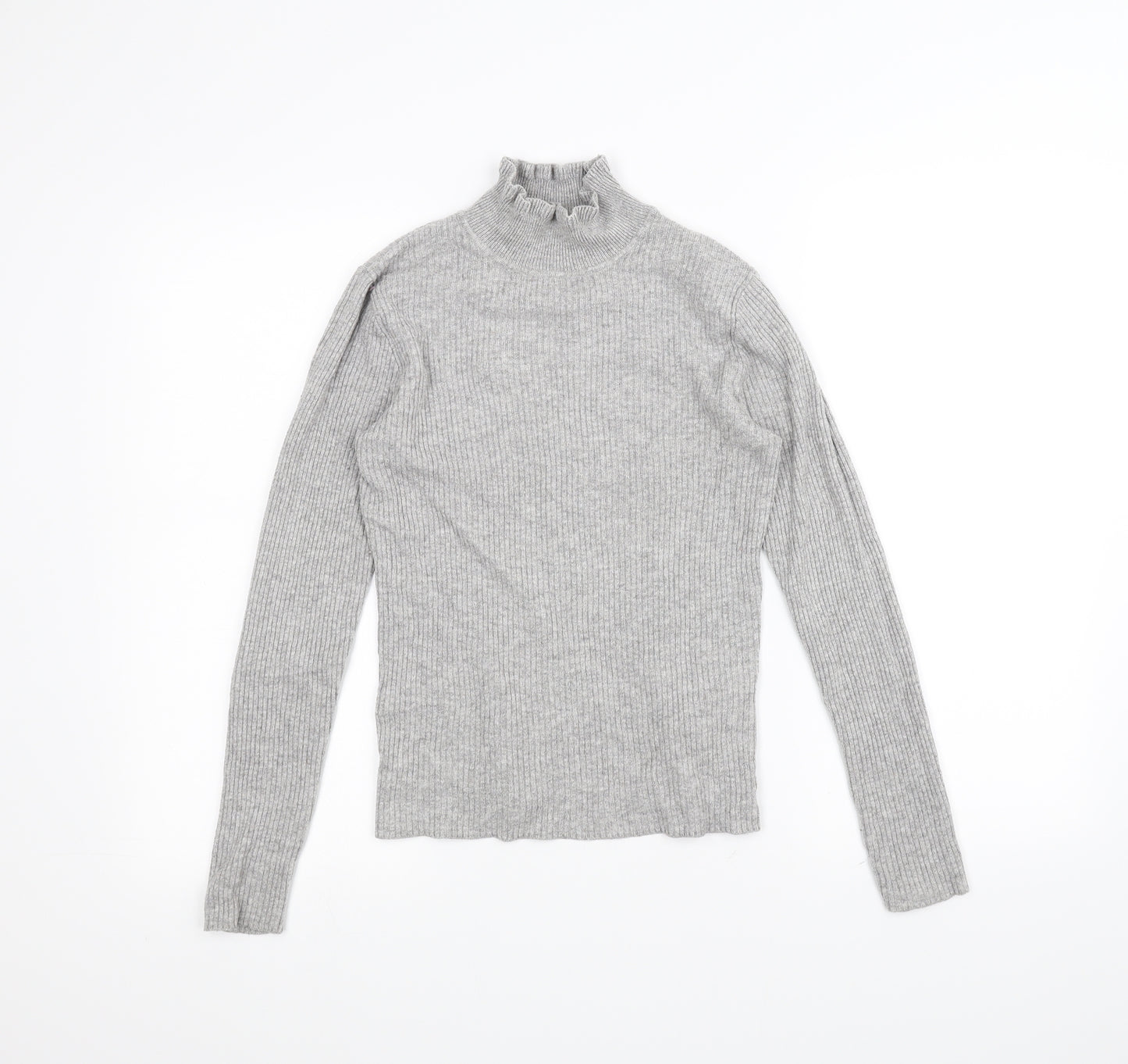 New Look Womens Grey   Basic T-Shirt Size 10