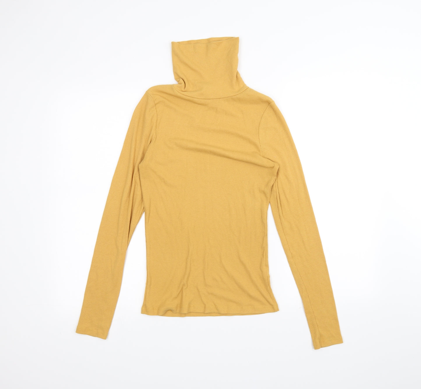 New Look Womens Yellow   Basic T-Shirt Size 12