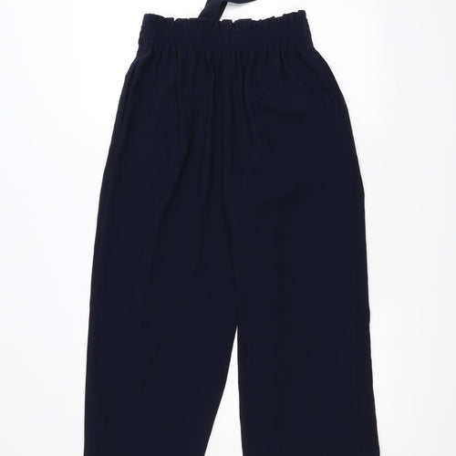 New Look Womens Blue   Trousers  Size 8 L23 in - Belted