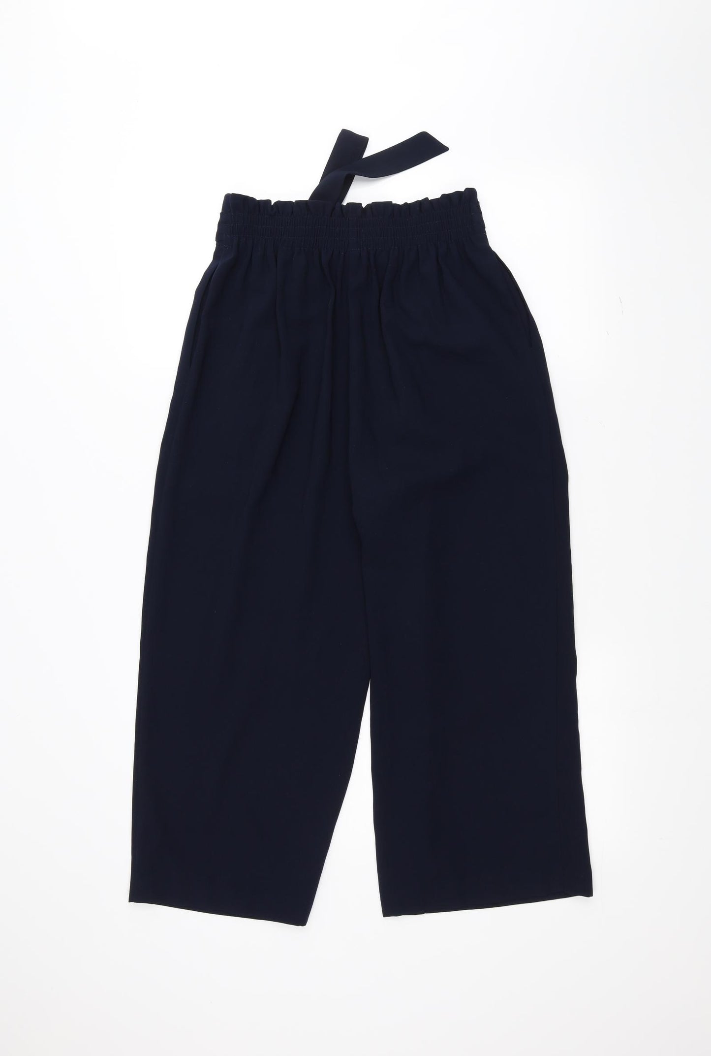 New Look Womens Blue   Trousers  Size 8 L23 in - Belted