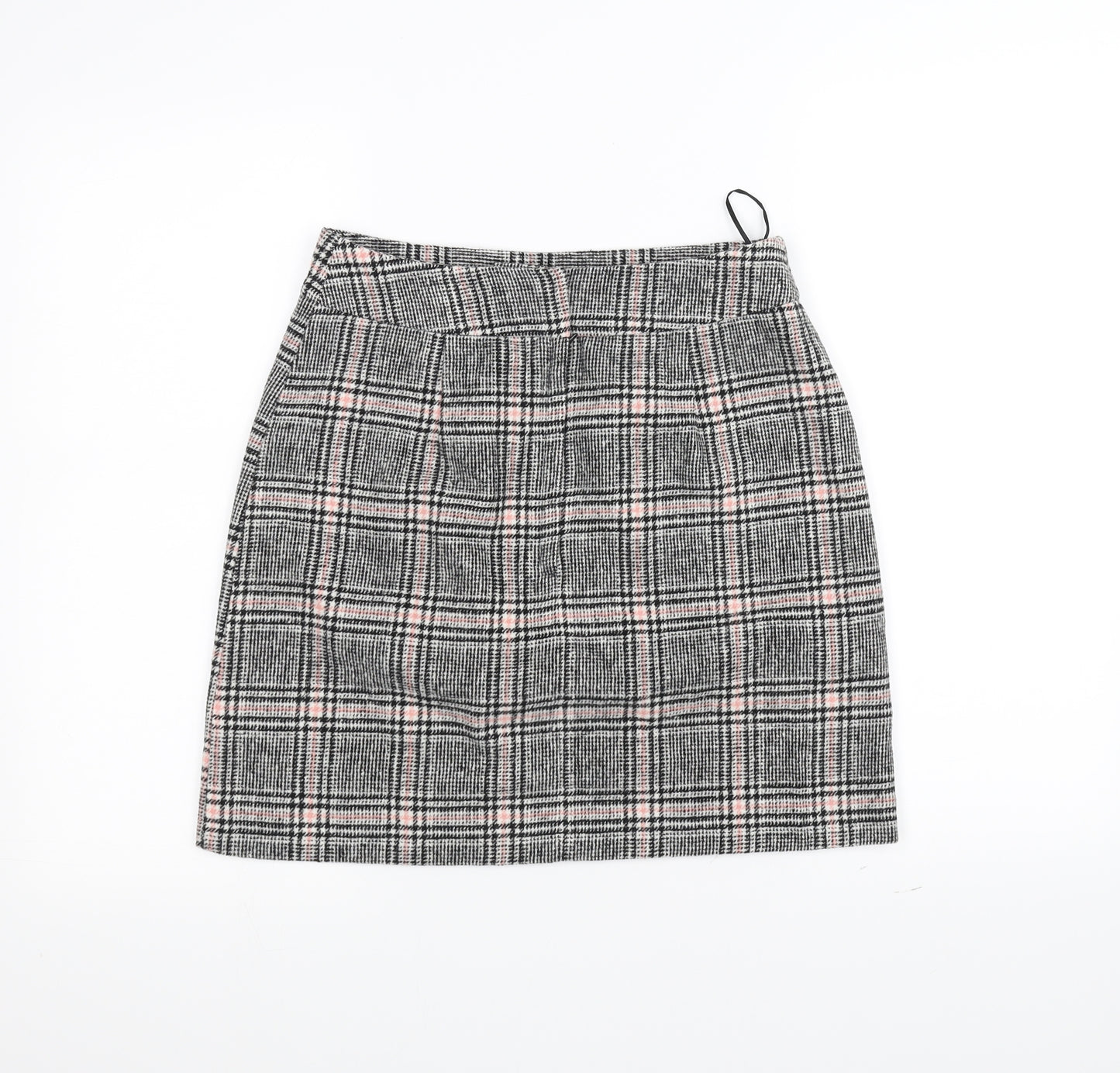 Peacocks Womens White Striped  A-Line Skirt Size 8