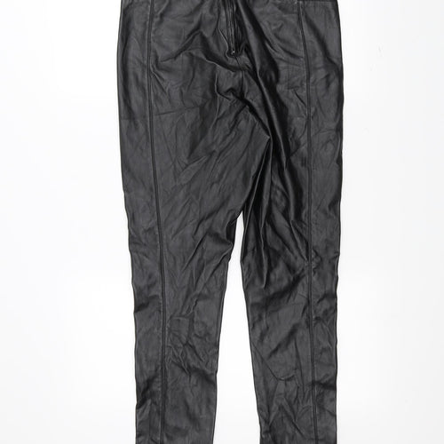 Topshop Womens Black   Trousers  Size 14 L29 in