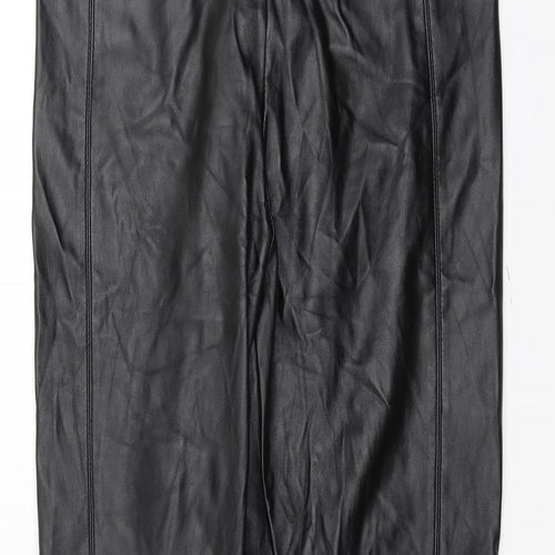 Topshop Womens Black   Trousers  Size 14 L29 in