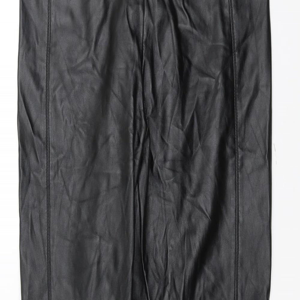 Topshop Womens Black   Trousers  Size 14 L29 in