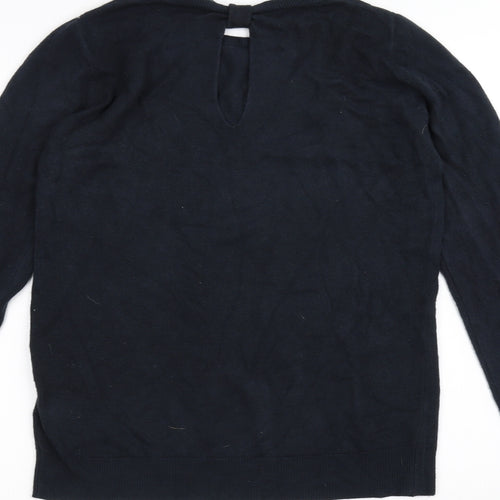 Dorothy Perkins Womens Blue   Basic T-Shirt Size 10
