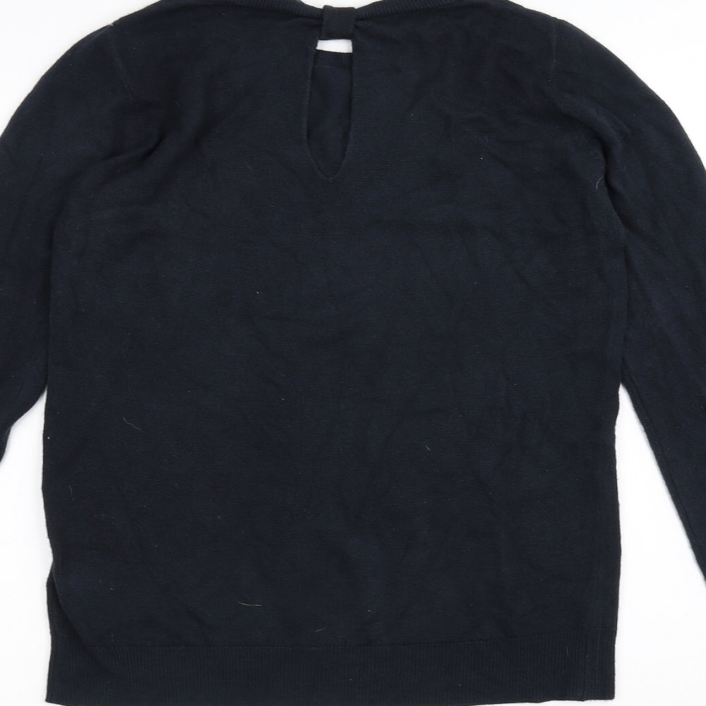 Dorothy Perkins Womens Blue   Basic T-Shirt Size 10