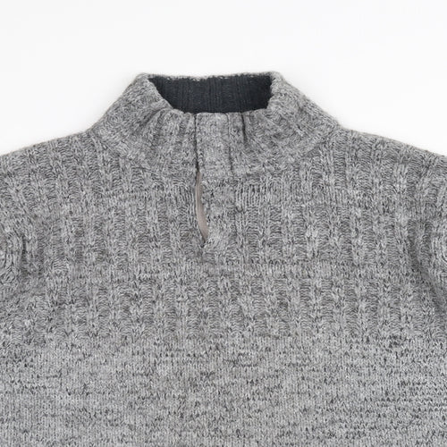 Marks and Spencer Womens Grey  Knit Jacket  Size L