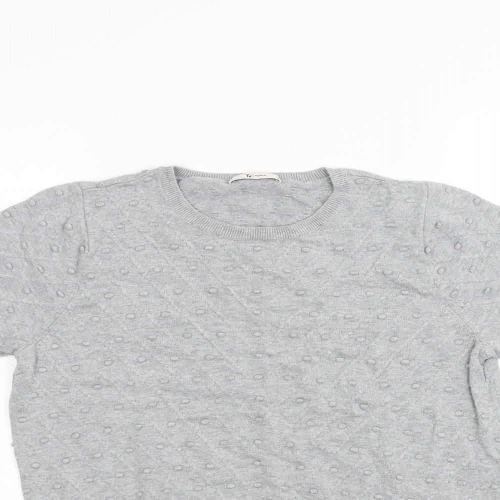 TU Womens Grey   Pullover Jumper Size 12