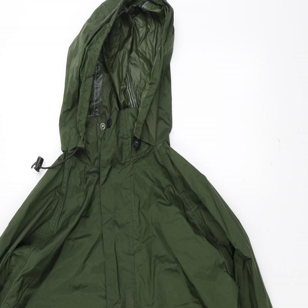 Wynnster Mens Green   Rain Coat Coat Size L