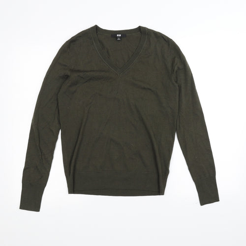 uni Womens Green   Basic T-Shirt Size S
