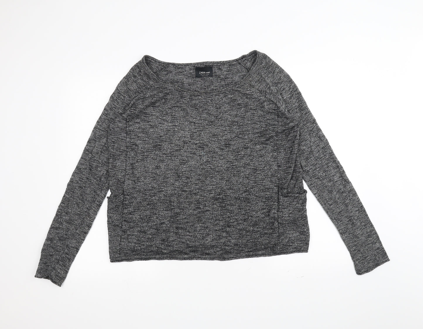 Zara Womens Black   Basic T-Shirt Size S