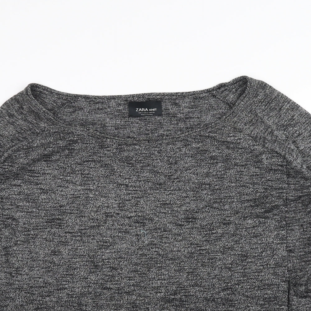 Zara Womens Black   Basic T-Shirt Size S