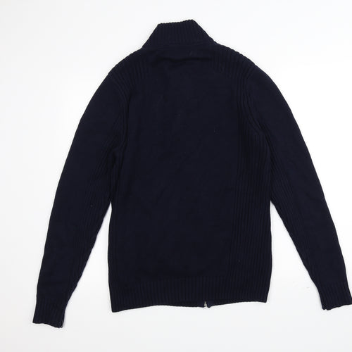 Savile Row Girls Blue  Knit Jacket  Size L