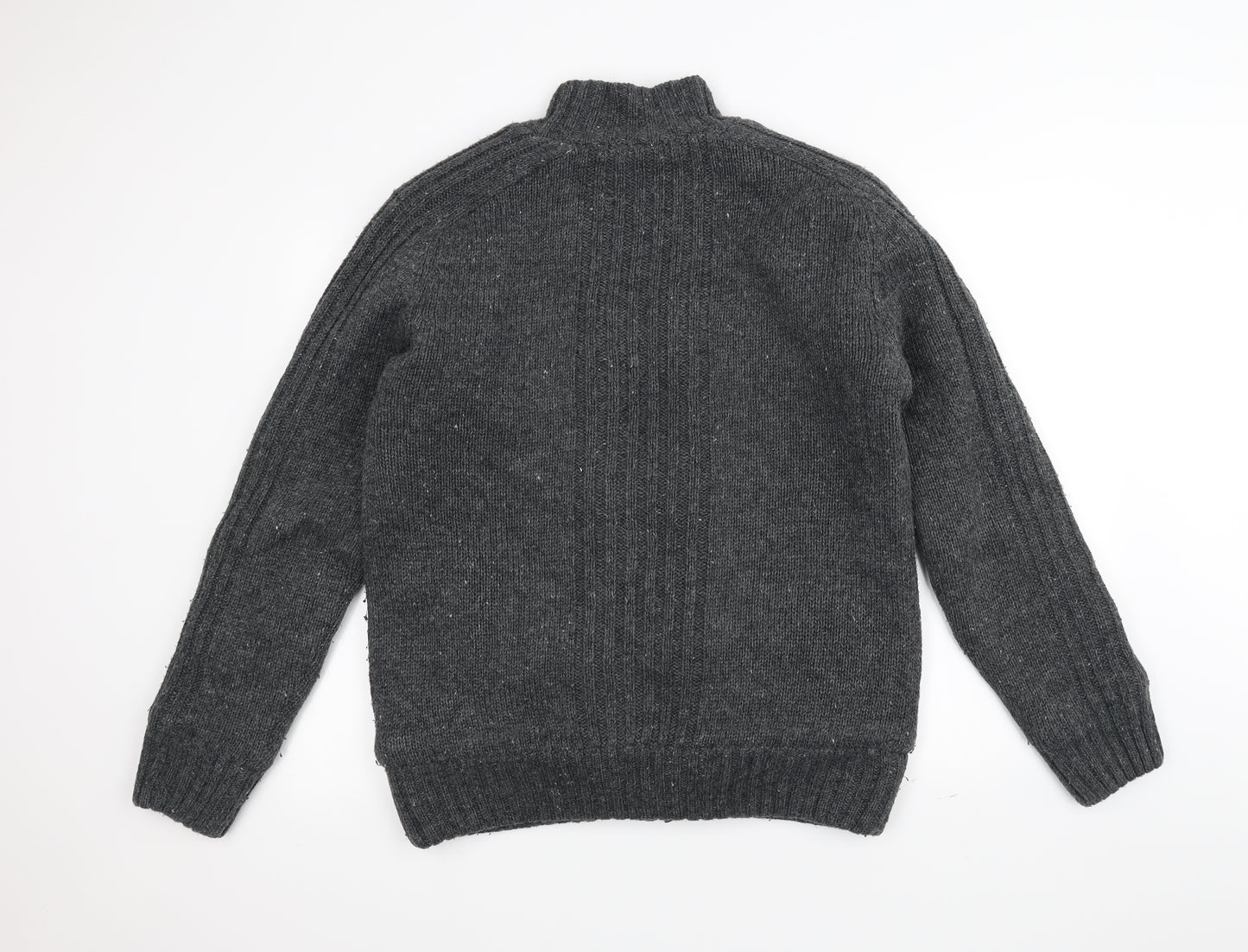 DNM Mens Grey  Knit Jacket  Size M