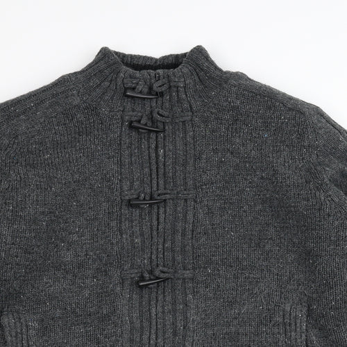 DNM Mens Grey  Knit Jacket  Size M