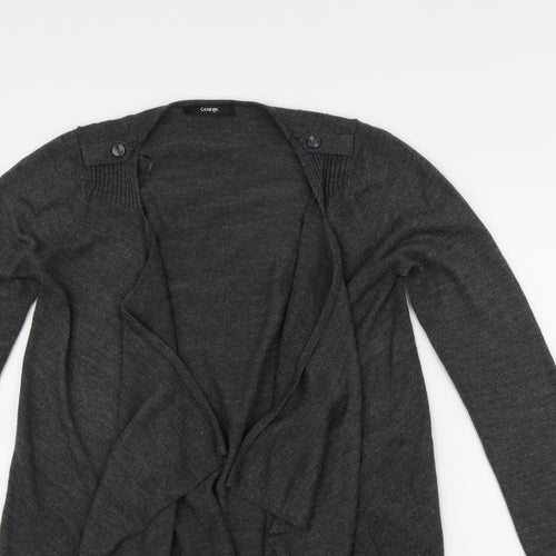 George Womens Grey   Cardigan Jumper Size 8