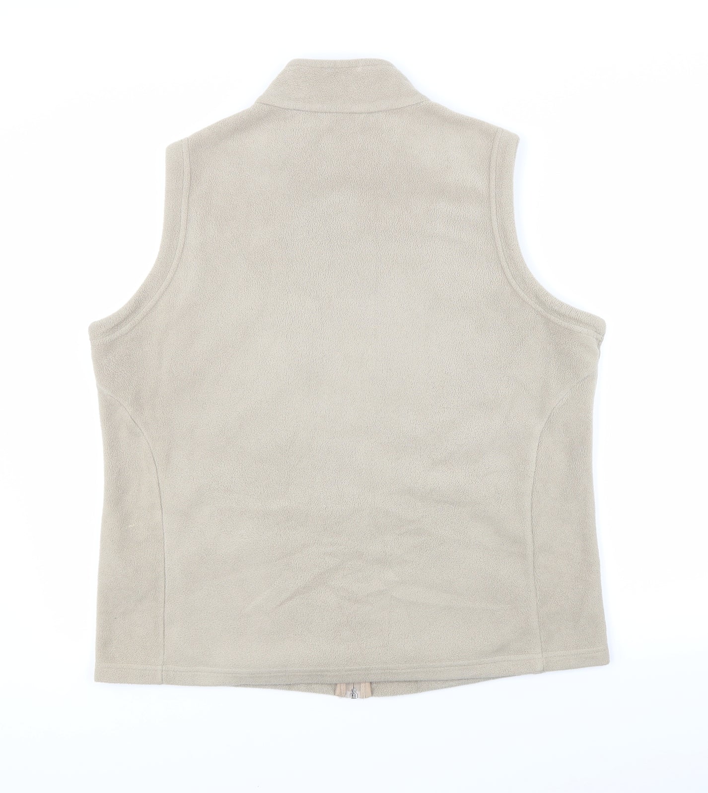 M&S Womens Beige   Vest Jumper Size 18