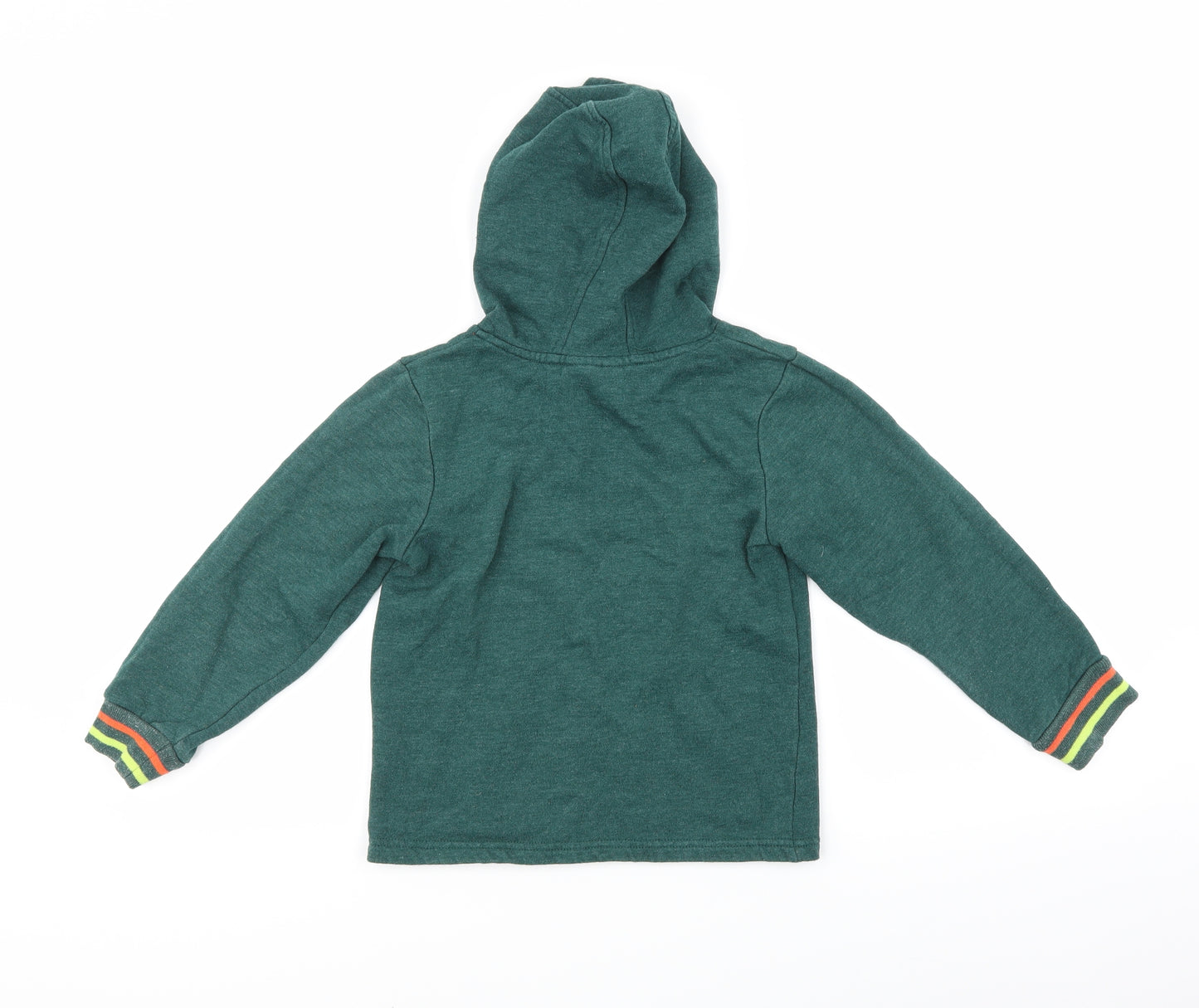 Mountain Wearhouse Boys Green   Pullover Hoodie Size 7-8 Years  - Frog Design