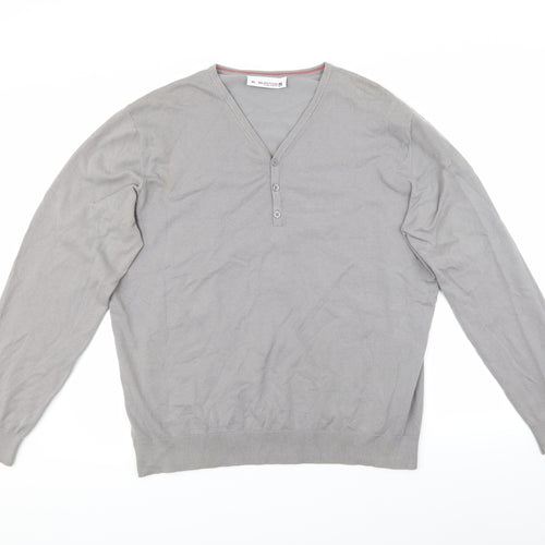 Burton Mens Grey   Pullover Jumper Size XL