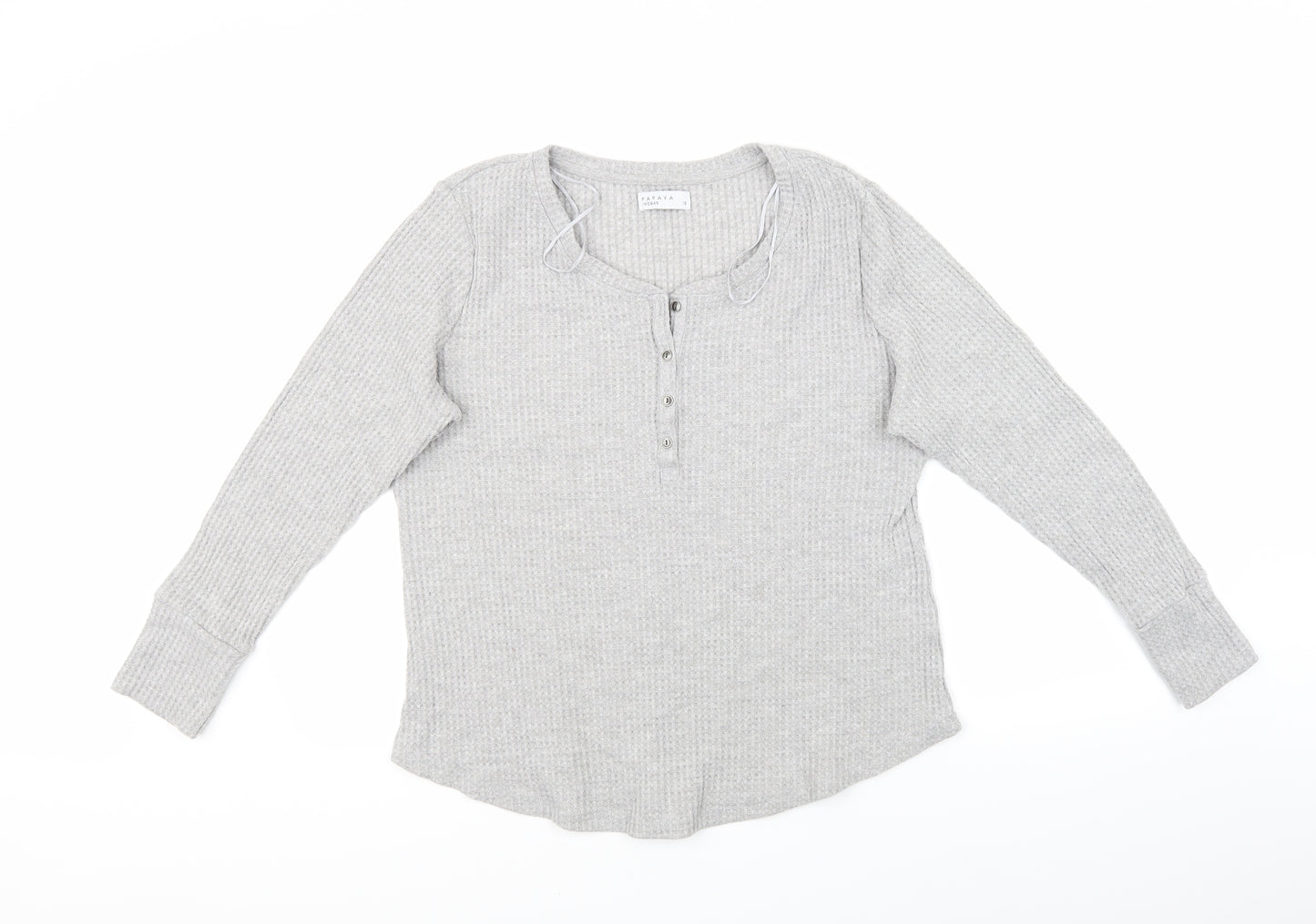 Papaya  Womens Grey   Pullover Jumper Size 18