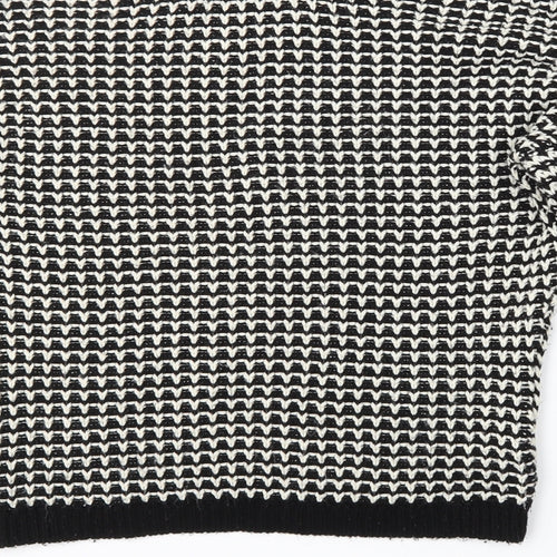 Atmoshphere Womens Black Striped  Pullover Jumper Size 8