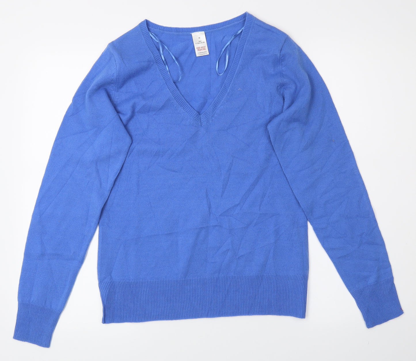 Tesco Womens Blue   Pullover Jumper Size M