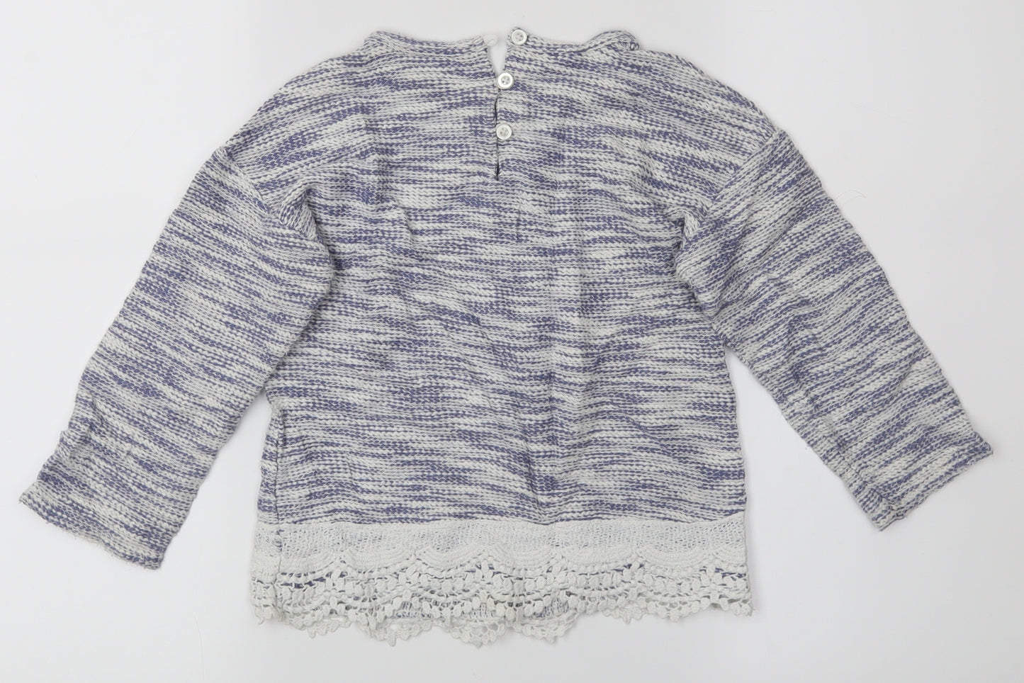 NEXT Girls Blue   Basic Blouse Size 4-5 Years