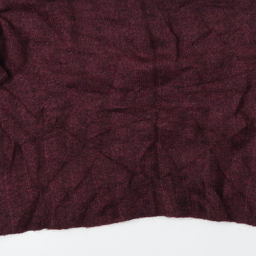 Divided Womens Purple   Pullover Jumper Size M  - Cropped