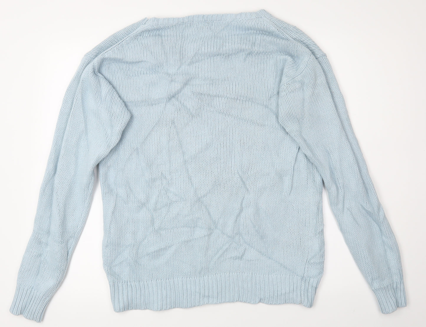 Cath Kidston Mens Blue   Pullover Jumper Size S  - Santa