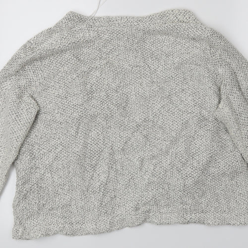 H&M Womens White   Cardigan Jumper Size M