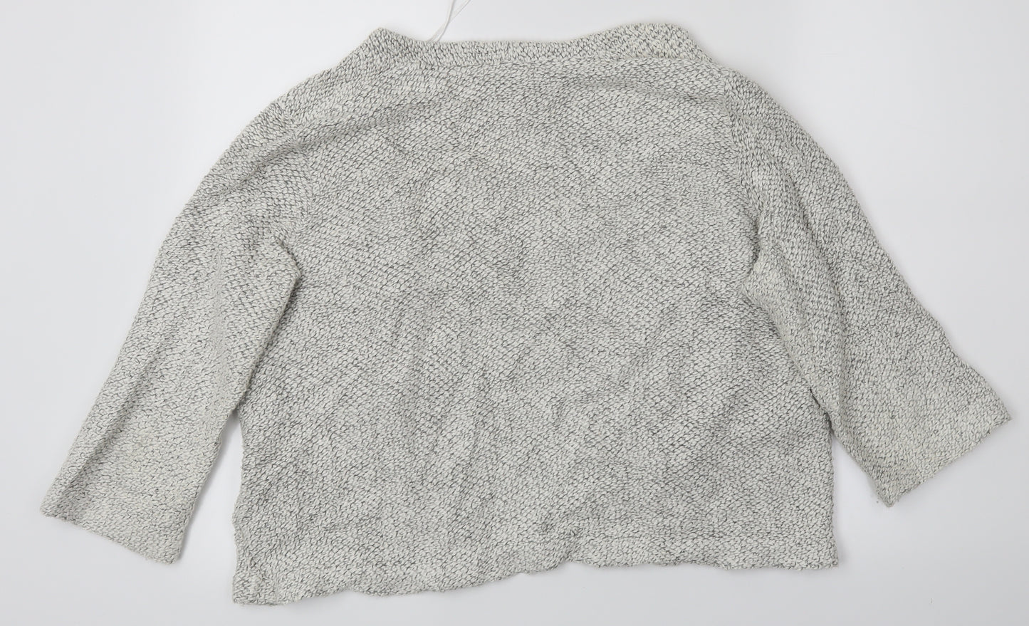 H&M Womens White   Cardigan Jumper Size M
