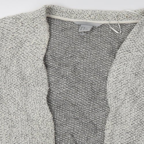 H&M Womens White   Cardigan Jumper Size M