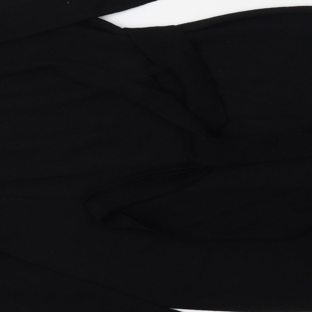 M&S Womens Black   Jumper Dress  Size 10