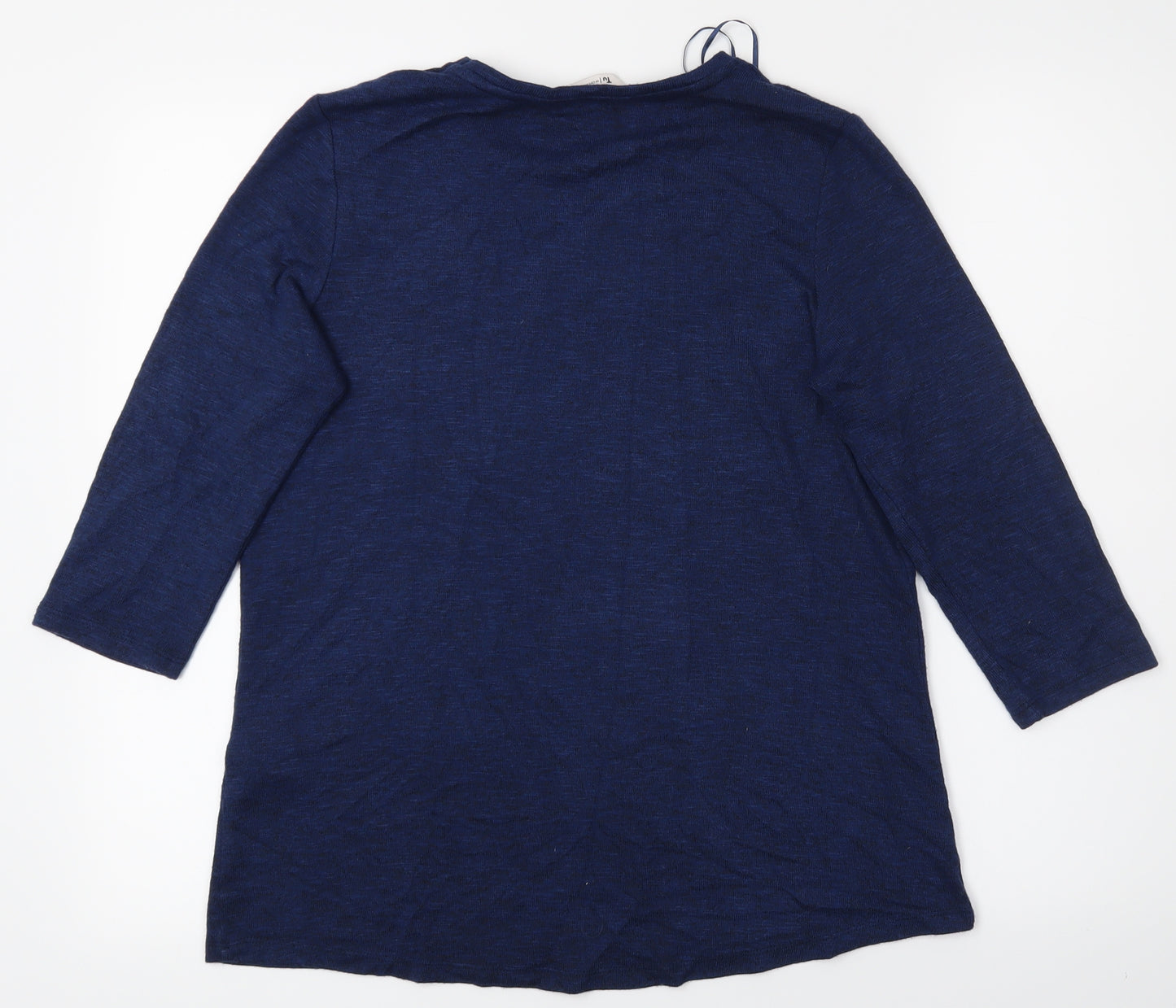 Tu Woman Womens Blue   Basic T-Shirt Size 8  - Butterflies