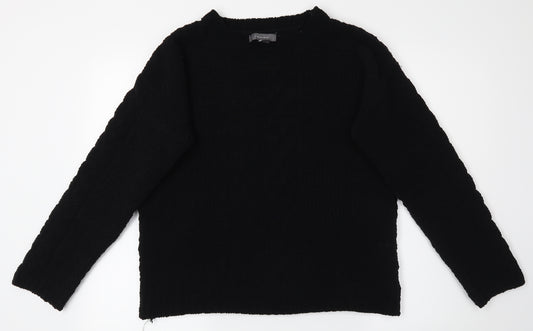 Front view of Primark women’s black jumper, size XS
