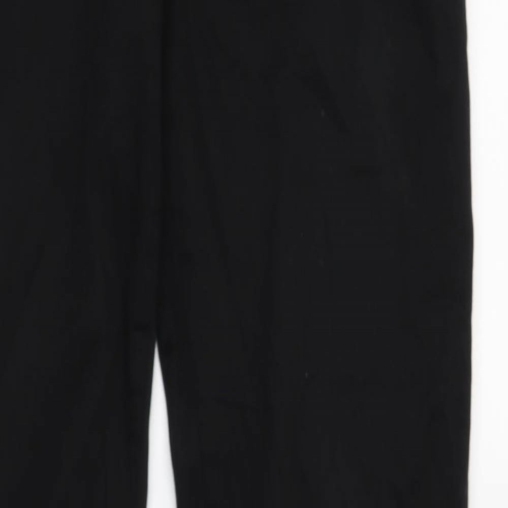 House Womens Black   Chino Trousers Size M L28 in