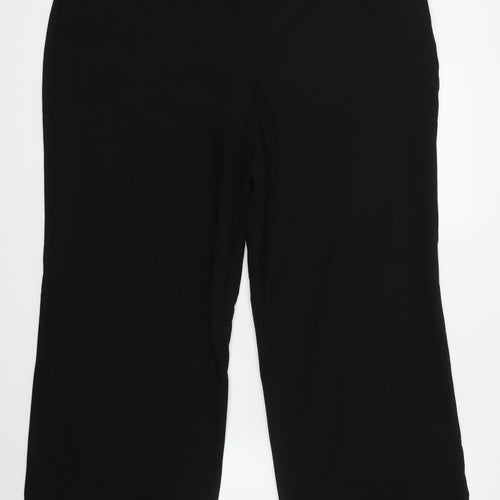 Next Woman Womens Black   Trousers  Size 18 L26 in