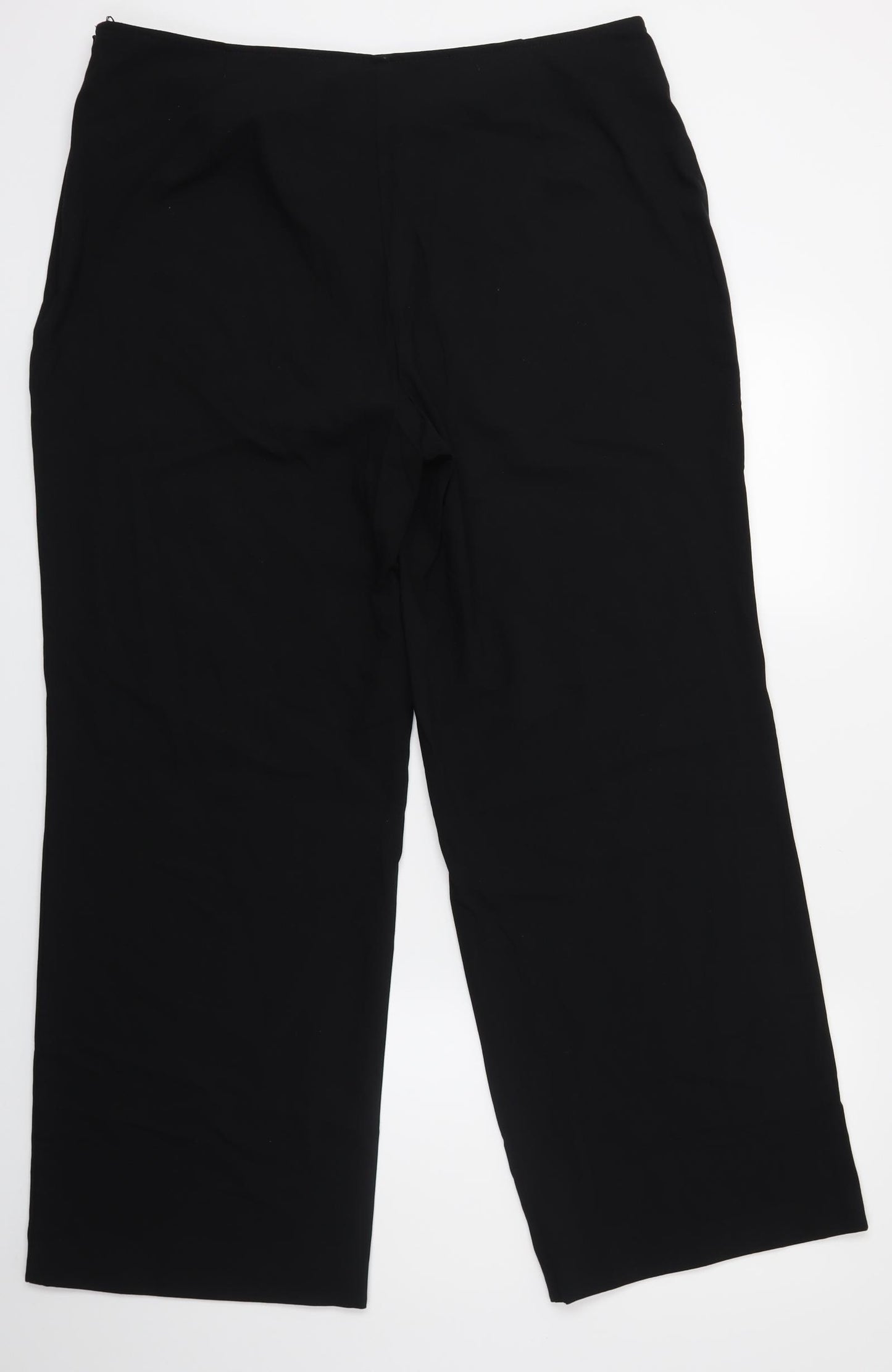 Next Woman Womens Black   Trousers  Size 18 L26 in