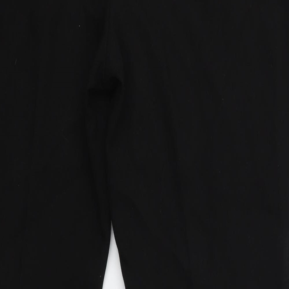 NEXT Womens Black   Trousers  Size 10 L22 in